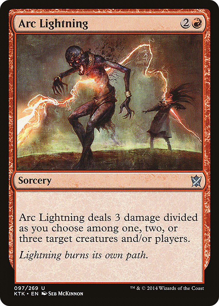 Image of Arc Lightning [Khans of Tarkir]