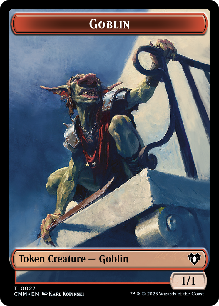 Image of Goblin Token [Commander Masters Tokens]