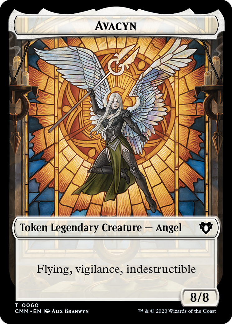 Image of Copy (54) // Avacyn Double-Sided Token [Commander Masters Tokens]