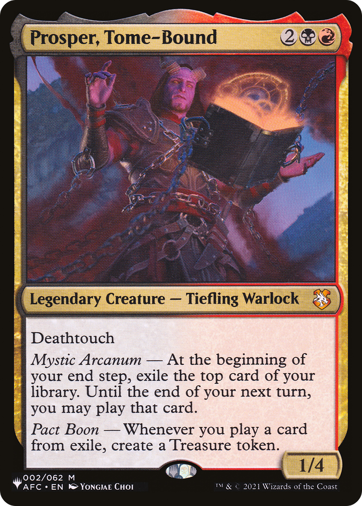 Image of Prosper, Tome-Bound [The List]