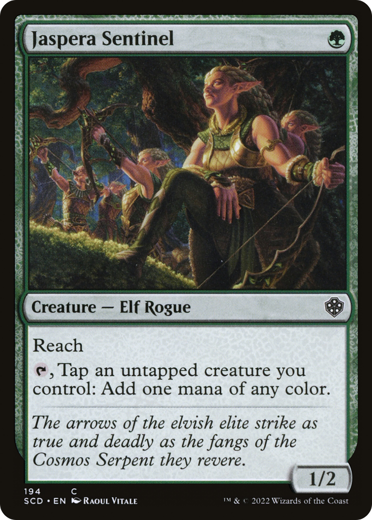 Image of Jaspera Sentinel [Starter Commander Decks]