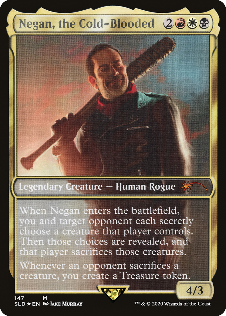 Image of Negan, the Cold-Blooded [Secret Lair Drop Series]