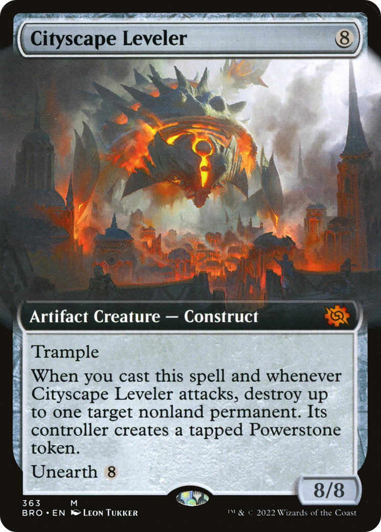 Image of Cityscape Leveler (Extended Art) [The Brothers' War]