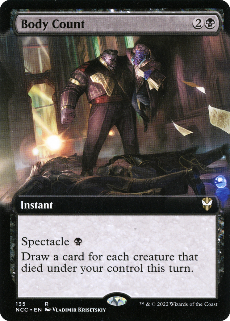 Image of Body Count (Extended Art) [Streets of New Capenna Commander]