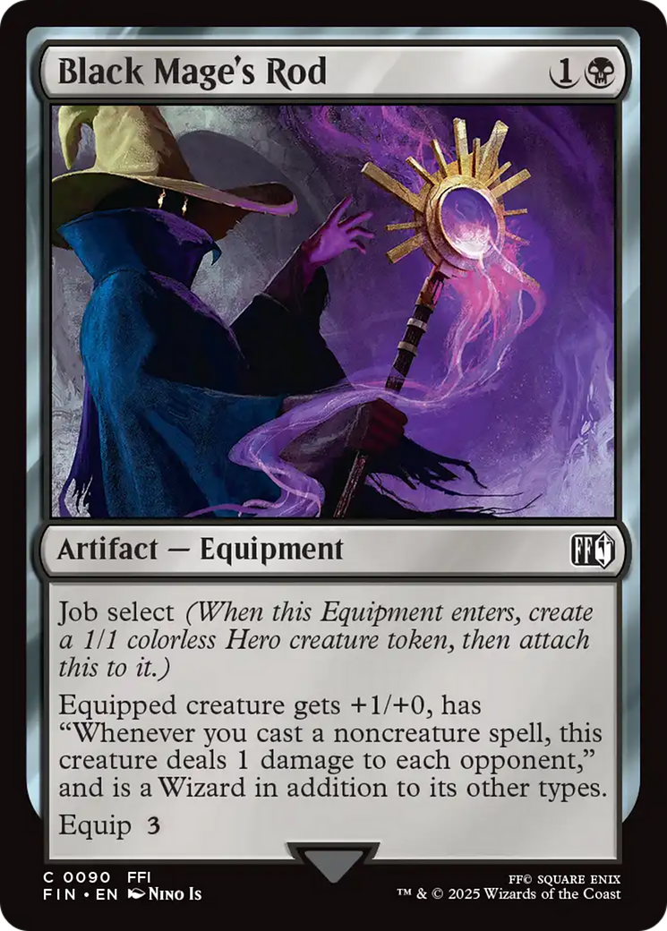 Image of Black Mage's Rod [FINAL FANTASY]