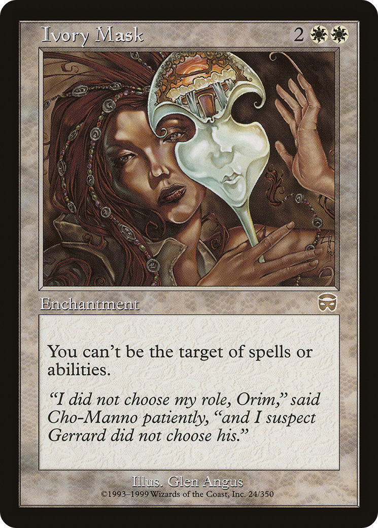 Image of Ivory Mask [Mercadian Masques]