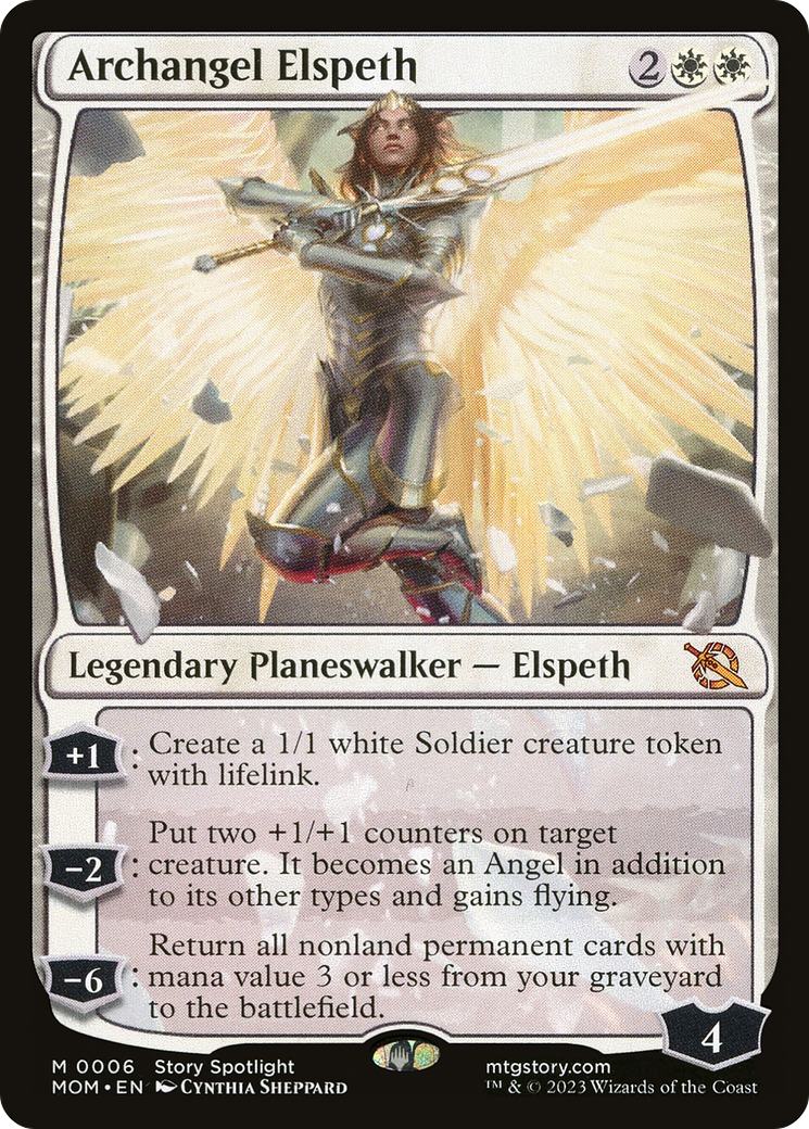 Image of Archangel Elspeth [March of the Machine]
