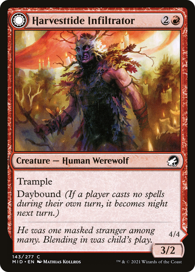 Image of Harvesttide Infiltrator // Harvesttide Assailant [Innistrad: Midnight Hunt]