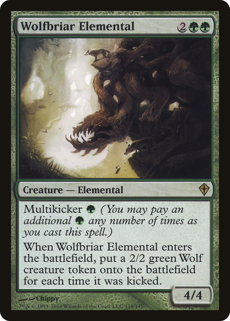 Image of Wolfbriar Elemental [Worldwake]