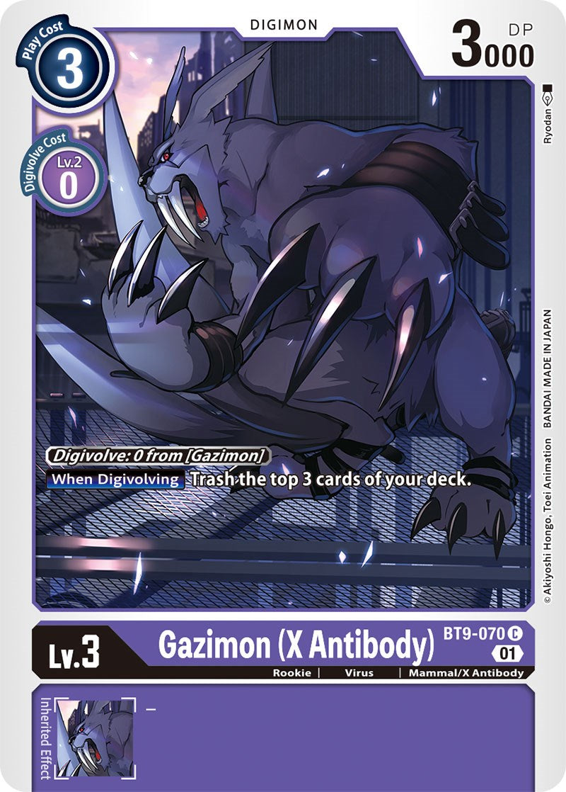 Image of Gazimon (X Antibody) [BT9-070] [X Record]