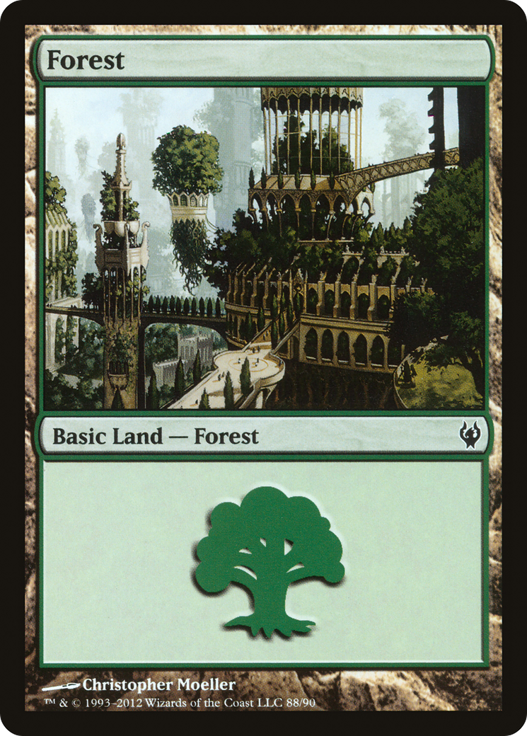 Image of Forest (88) [Duel Decks: Izzet vs. Golgari]