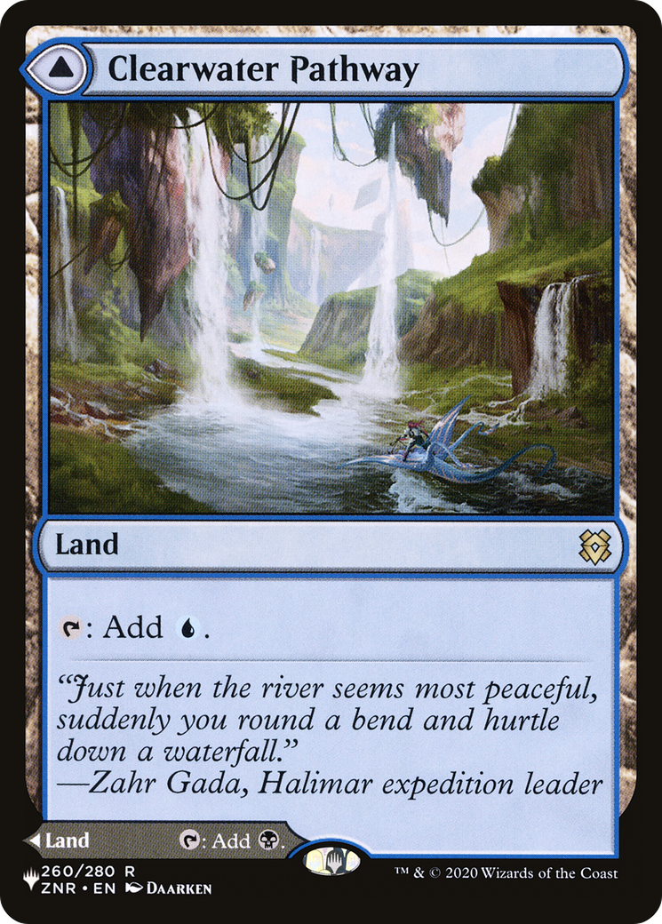 Image of Clearwater Pathway // Murkwater Pathway [Secret Lair: From Cute to Brute]