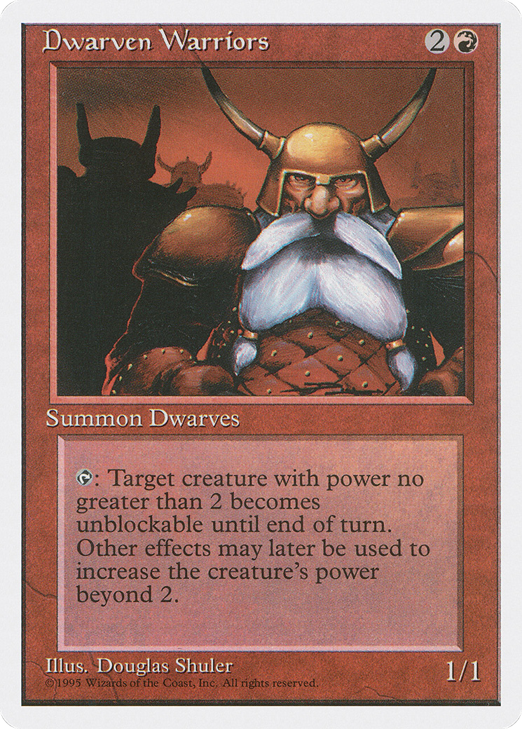 Image of Dwarven Warriors [Fourth Edition]