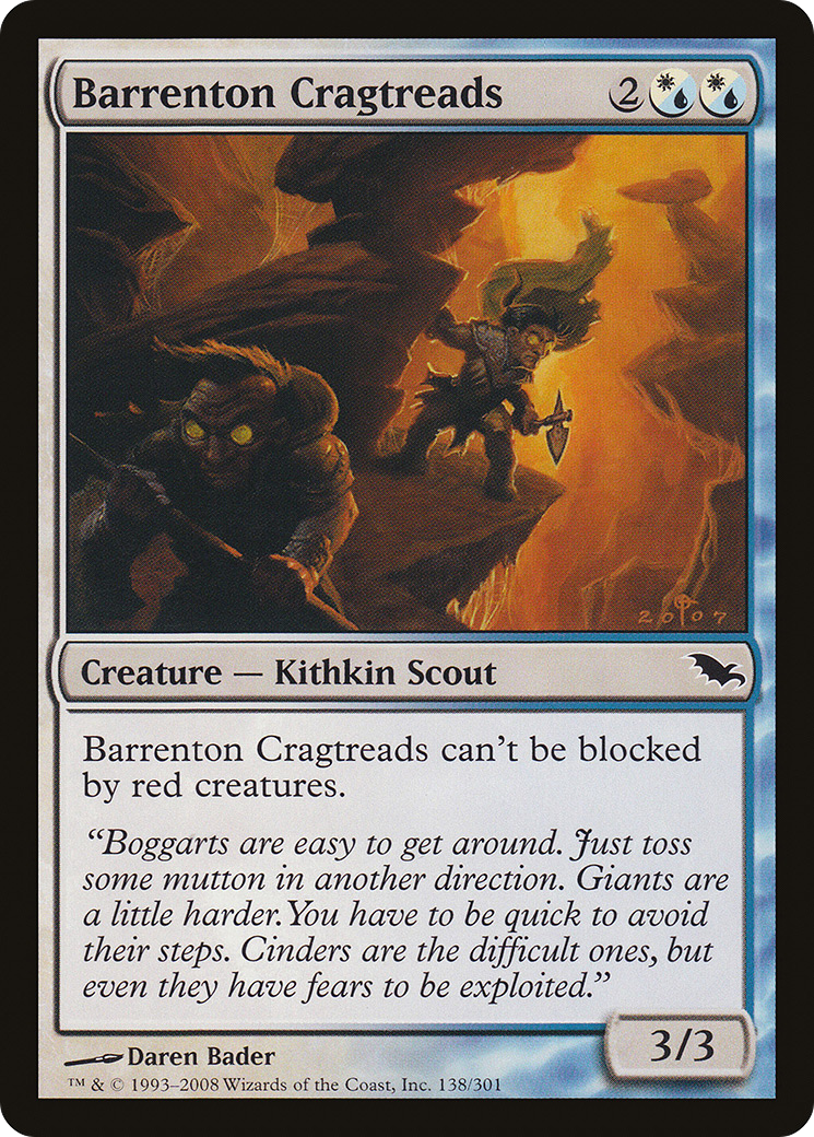 Image of Barrenton Cragtreads [Shadowmoor]