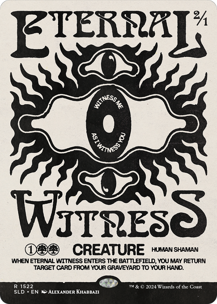 Image of Eternal Witness (1522) [Secret Lair Drop Series]