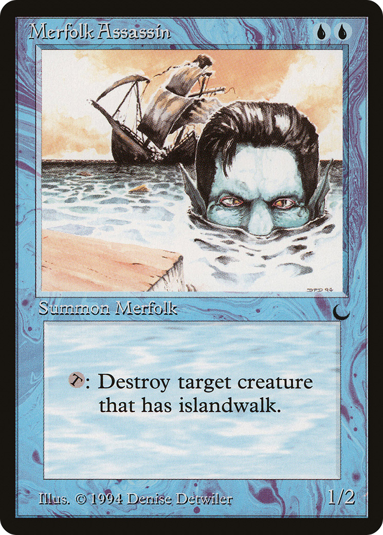 Image of Merfolk Assassin [The Dark]