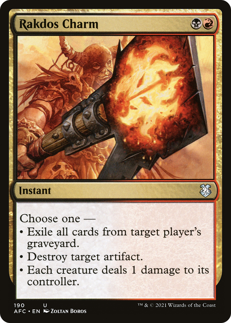 Image of Rakdos Charm [Dungeons & Dragons: Adventures in the Forgotten Realms Commander]