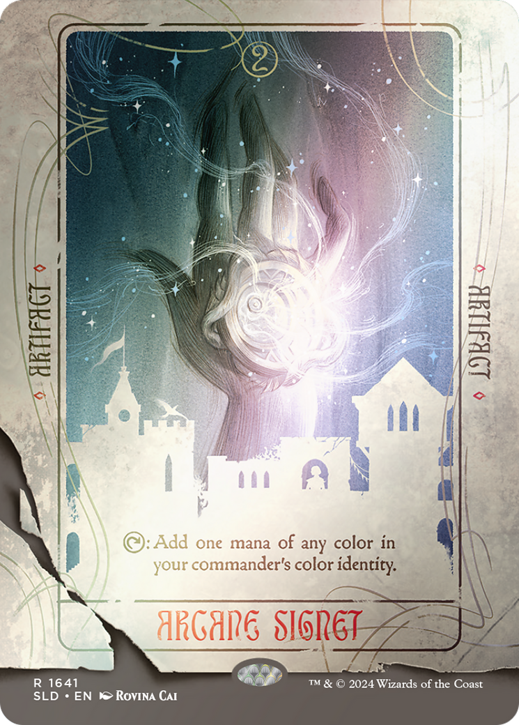 Image of Arcane Signet (1641) (Rainbow Foil) [Secret Lair Drop Series]