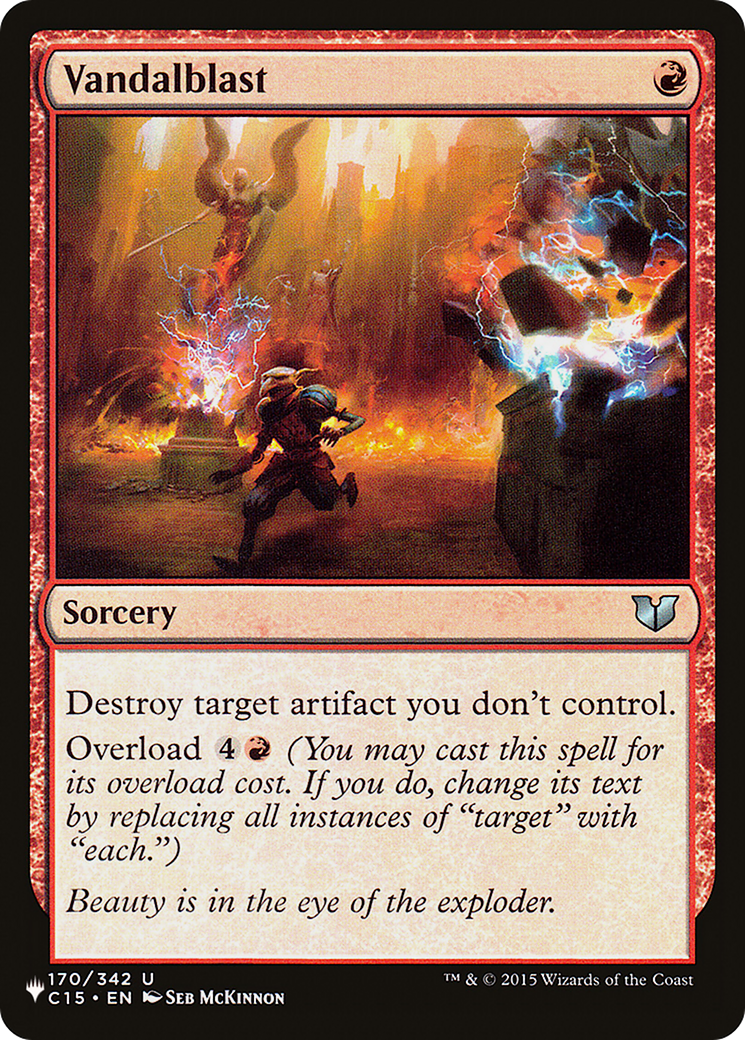 Image of Vandalblast [Secret Lair: Heads I Win, Tails You Lose]