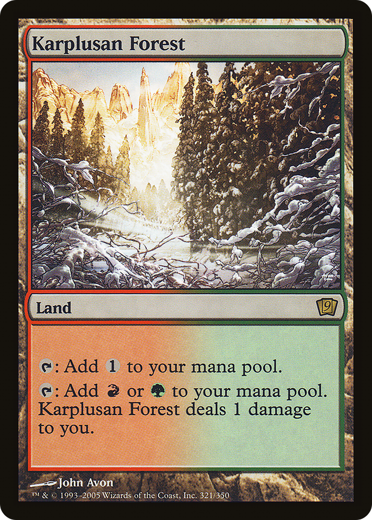 Image of Karplusan Forest [Ninth Edition]