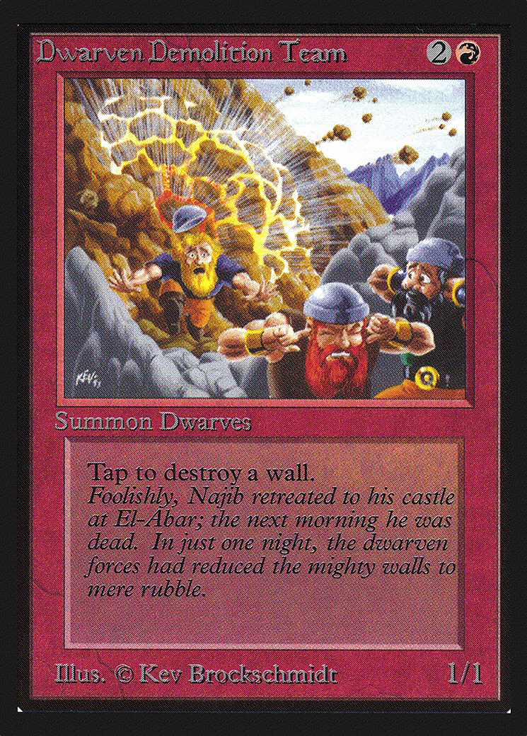 Image of Dwarven Demolition Team [International Collectors' Edition]