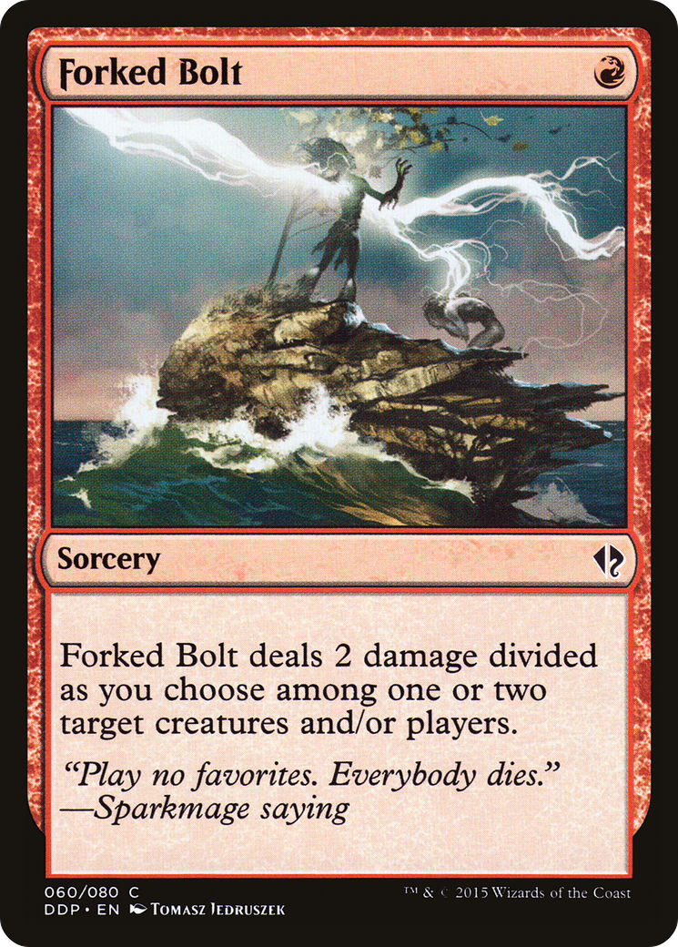 Image of Forked Bolt [Duel Decks: Zendikar vs. Eldrazi]