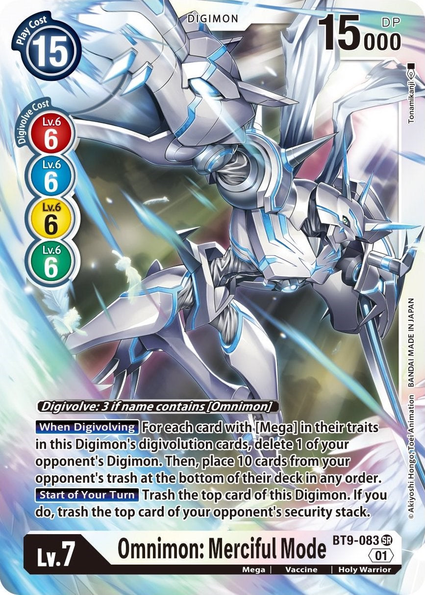 Image of Omnimon: Merciful Mode [BT9-083] [X Record]