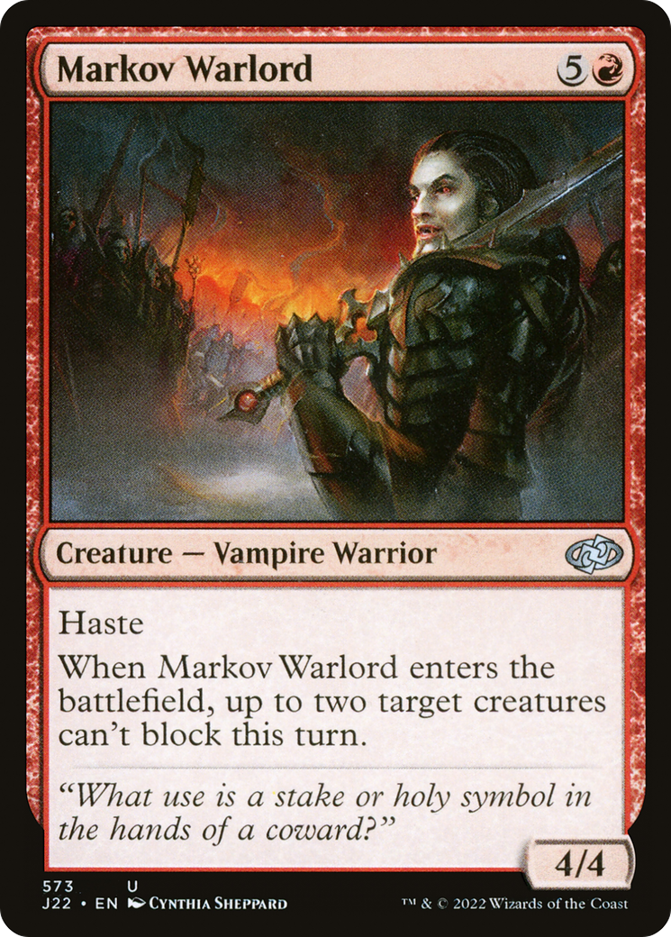 Image of Markov Warlord [Jumpstart 2022]