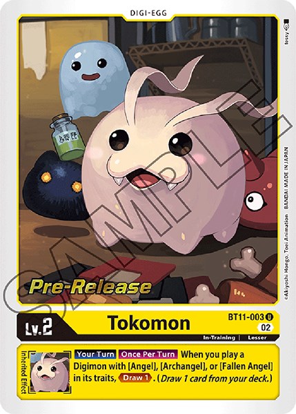 Image of Tokomon [BT11-003] [Dimensional Phase Pre-Release Promos]