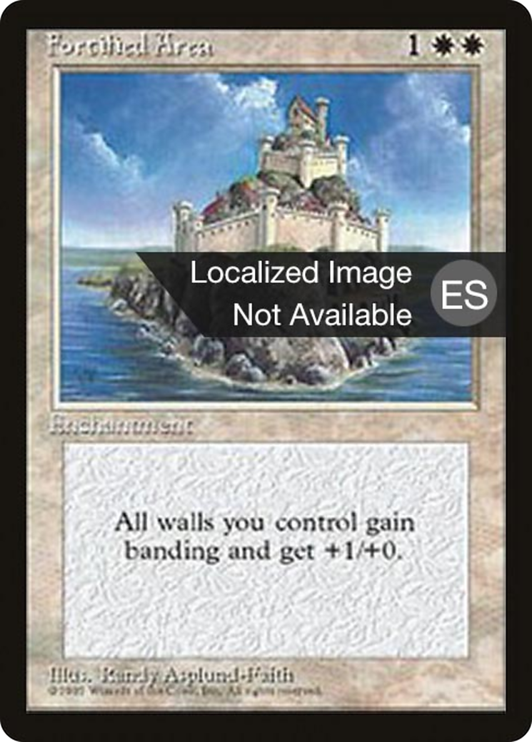 Image of Fortified Area [Fourth Edition (Foreign Black Border)]