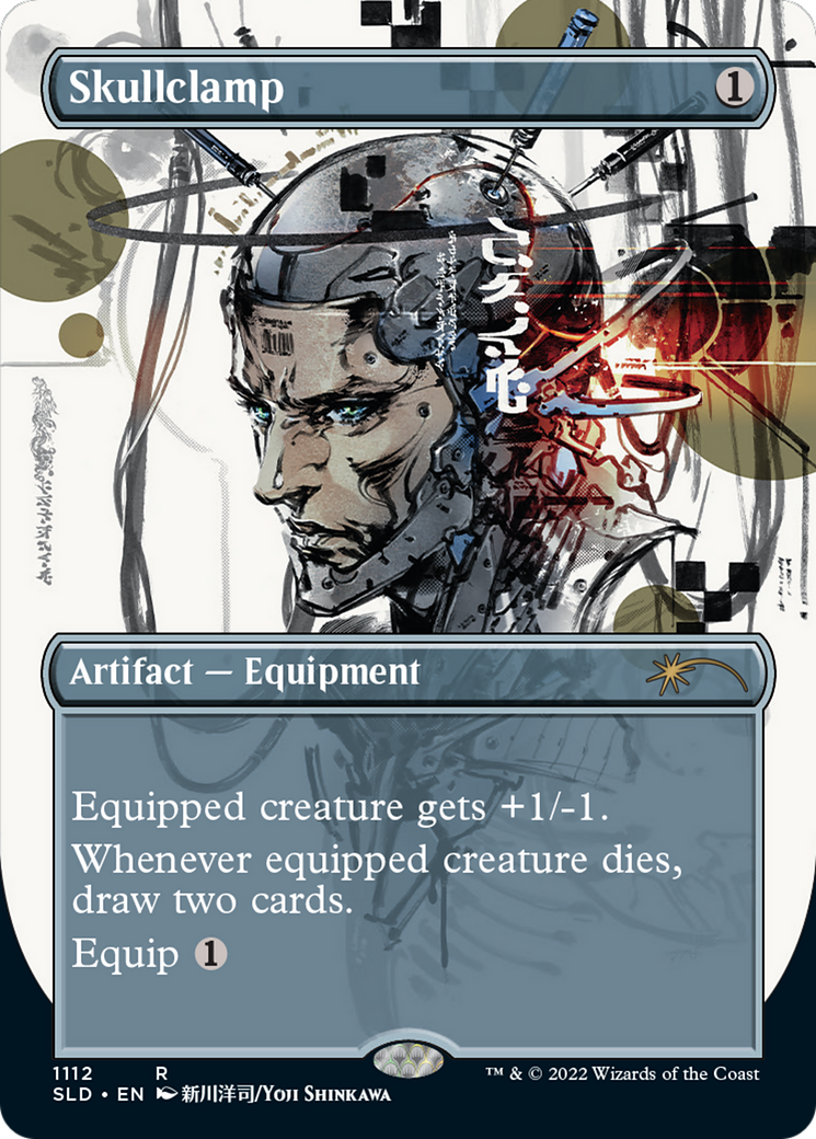 Image of Skullclamp (Borderless) [Secret Lair Drop Series]