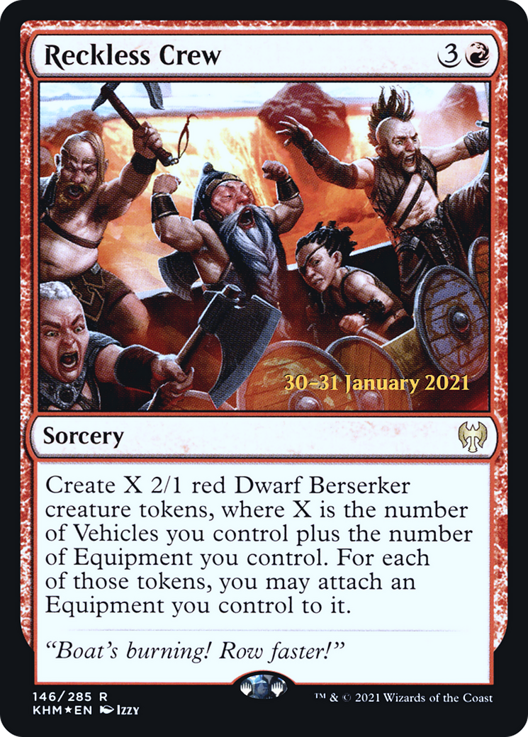Image of Reckless Crew [Kaldheim Prerelease Promos]