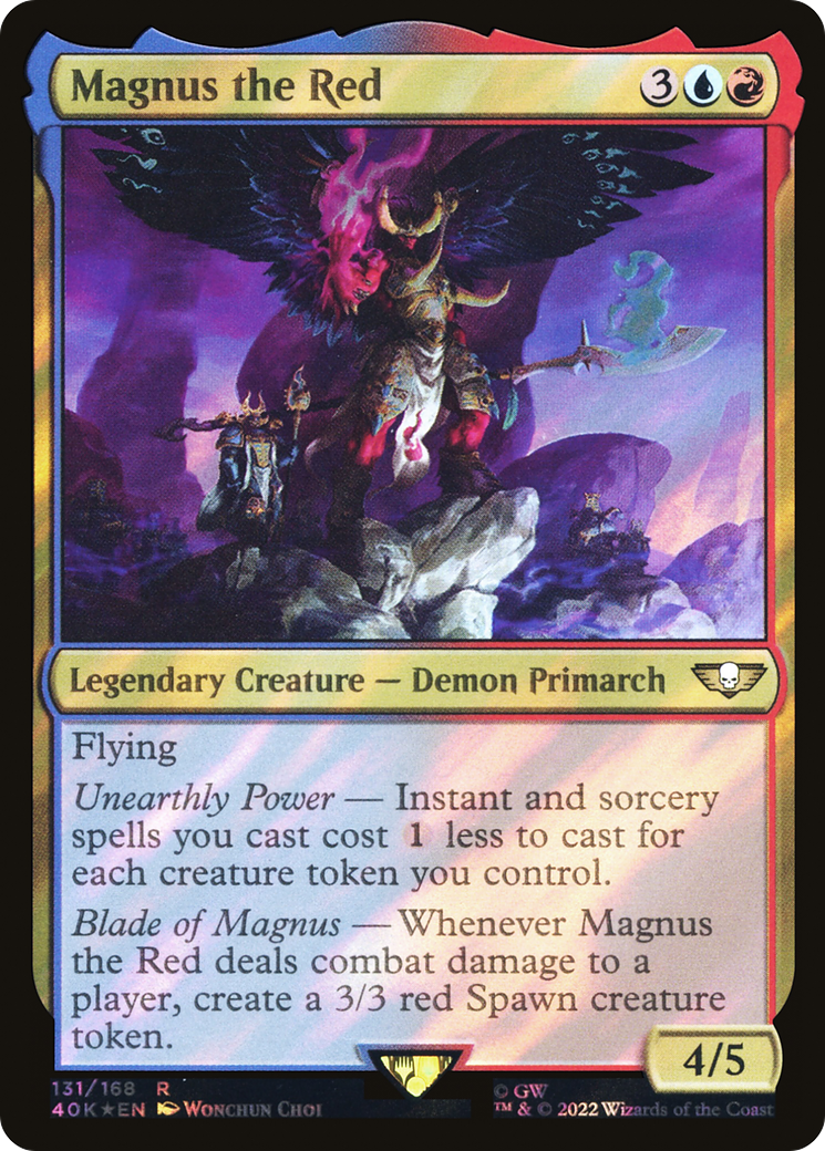 Image of Magnus the Red (Surge Foil) [Warhammer 40,000]