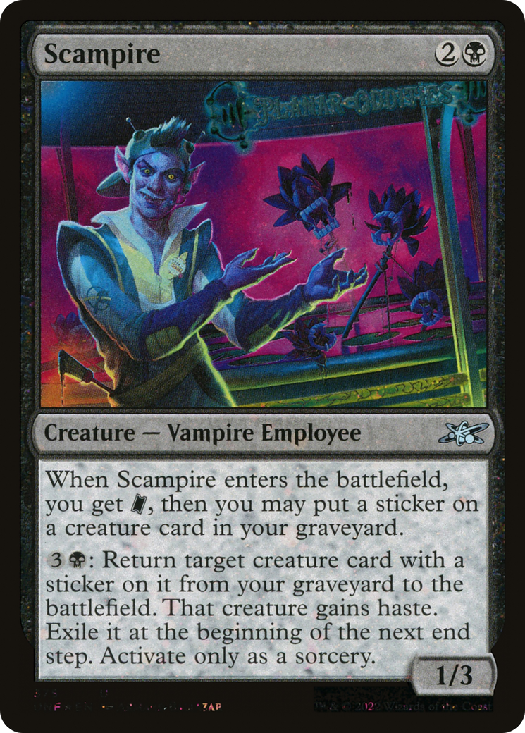 Image of Scampire (Galaxy Foil) [Unfinity]
