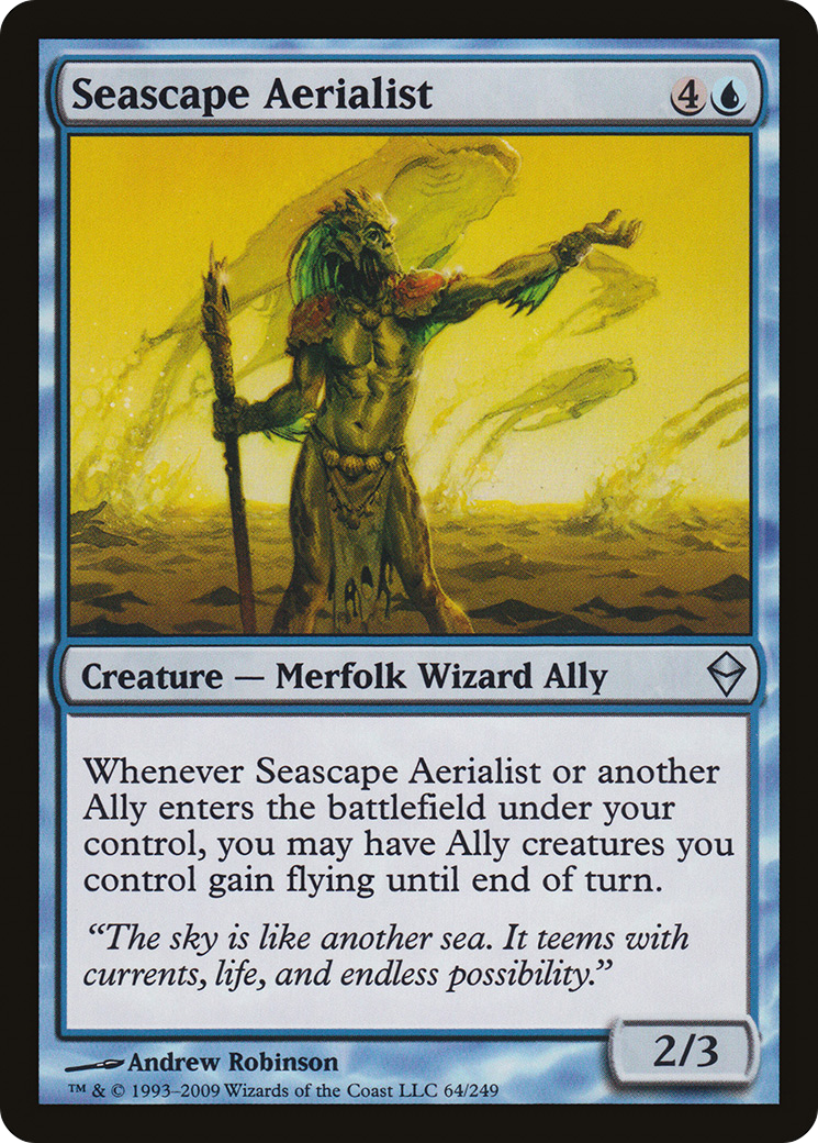 Image of Seascape Aerialist [Zendikar]