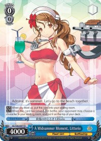 Image of A Midsummer Moment, Littorio (KC/S42-E077 R) [KanColle: Arrival! Reinforcement Fleets from Europe!]