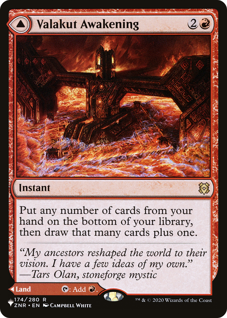 Image of Valakut Awakening // Valakut Stoneforge [Secret Lair: From Cute to Brute]