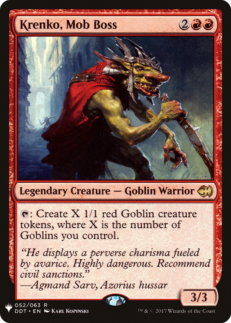 Image of Krenko, Mob Boss [Mystery Booster]