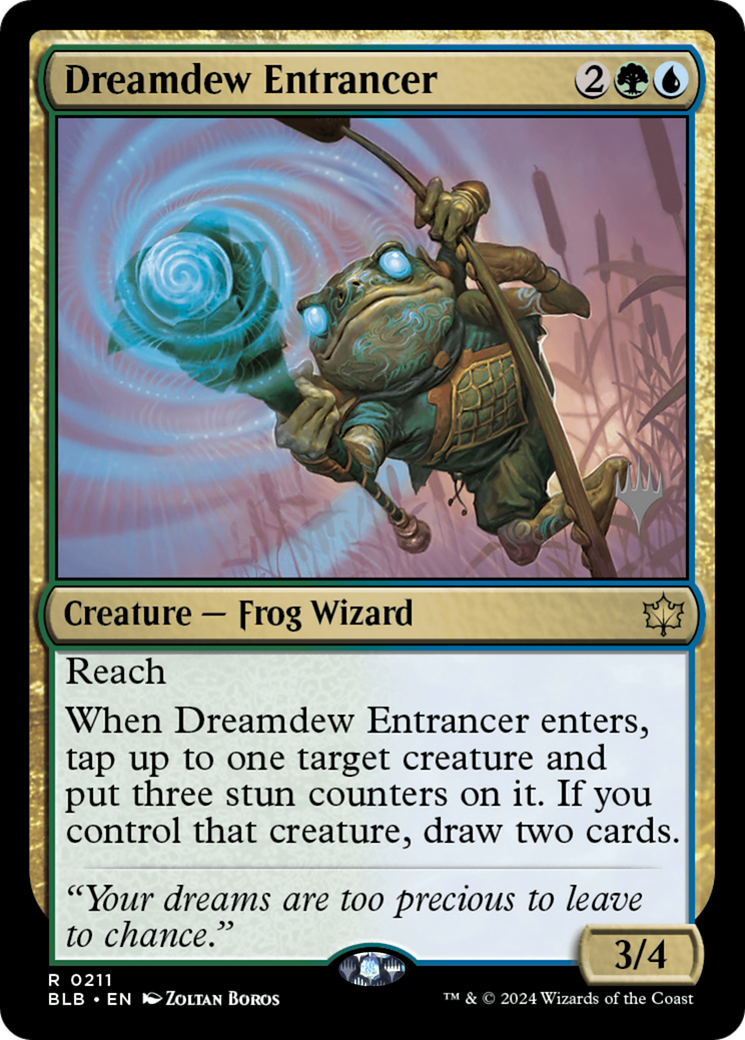 Image of Dreamdew Entrancer (Promo Pack) [Bloomburrow Promos]