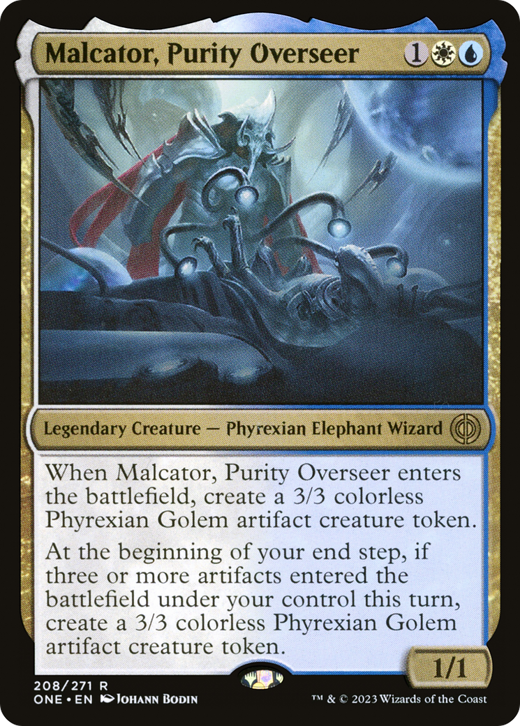 Image of Malcator, Purity Overseer [Phyrexia: All Will Be One]