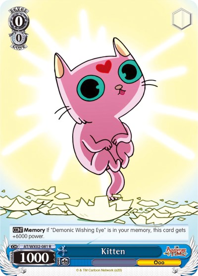Image of Kitten (AT/WX02-081 R) [Adventure Time]