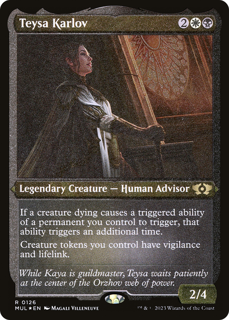 Image of Teysa Karlov (Foil Etched) [Multiverse Legends]