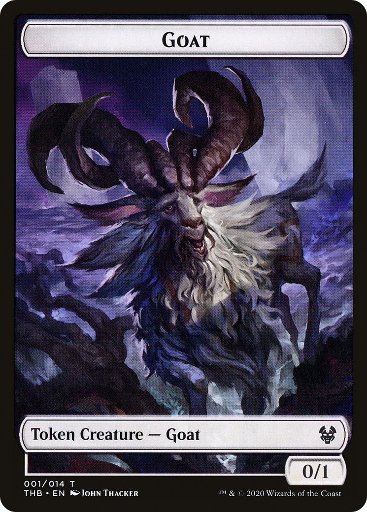 Image of Goat Token [Theros Beyond Death Tokens]