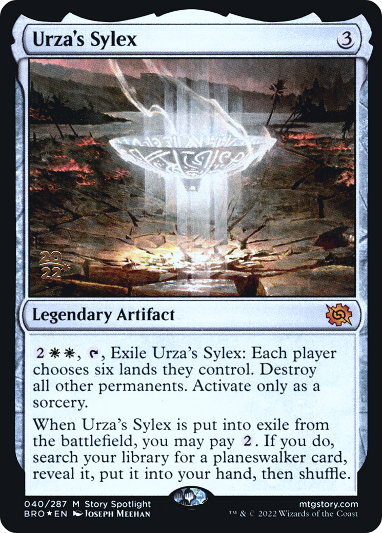 Image of Urza's Sylex [The Brothers' War Prerelease Promos]