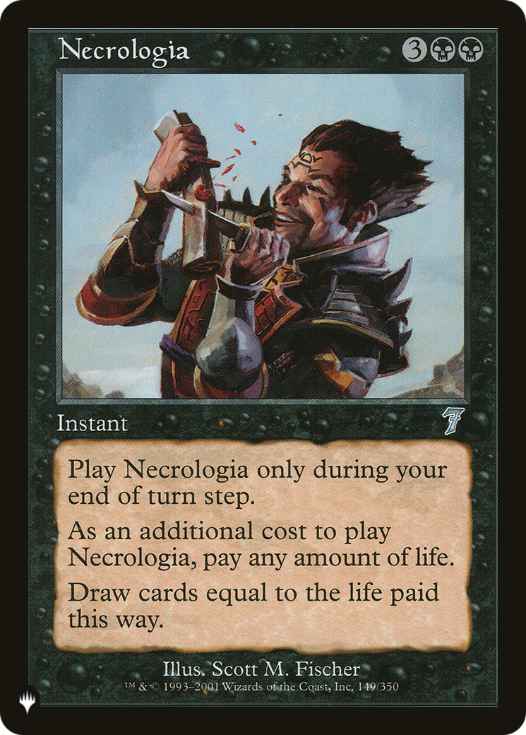 Image of Necrologia [The List]