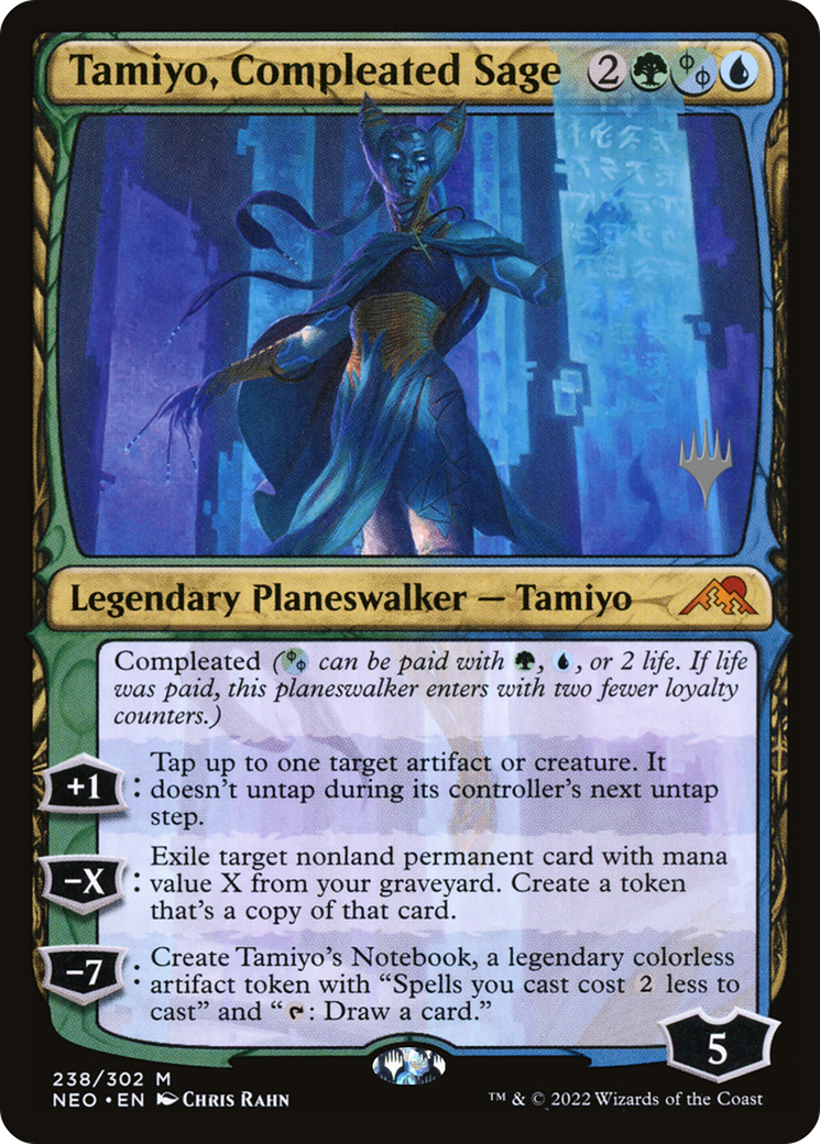 Image of Tamiyo, Compleated Sage (Promo Pack) [Kamigawa: Neon Dynasty Promos]