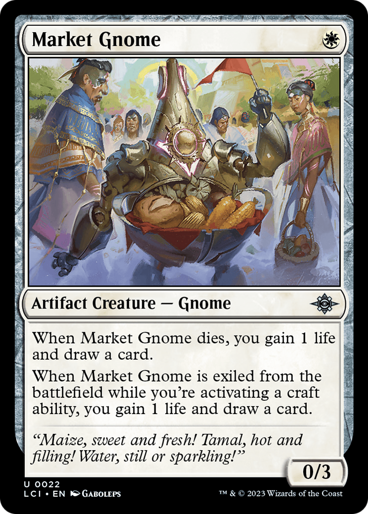 Image of Market Gnome [The Lost Caverns of Ixalan]