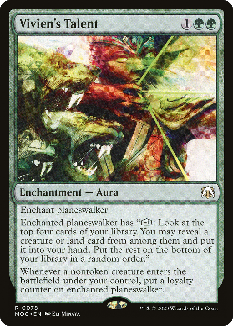 Image of Vivien's Talent [March of the Machine Commander]
