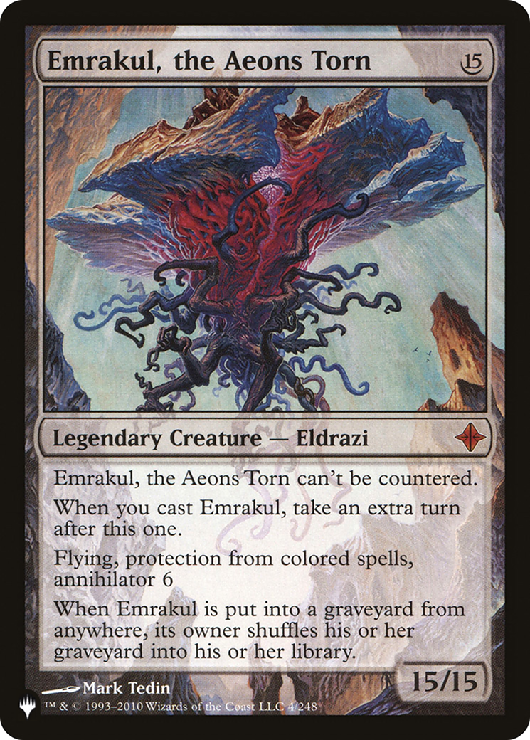Image of Emrakul, the Aeons Torn [The List]