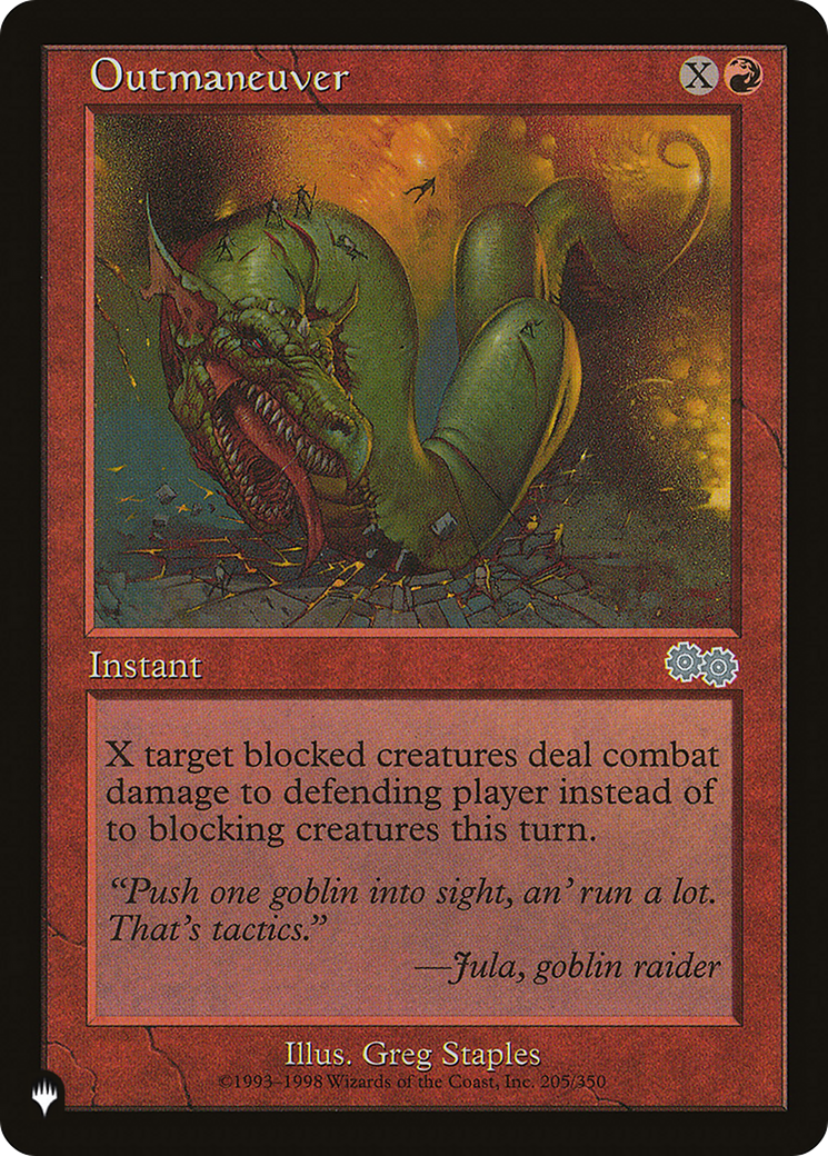 Image of Outmaneuver [The List]